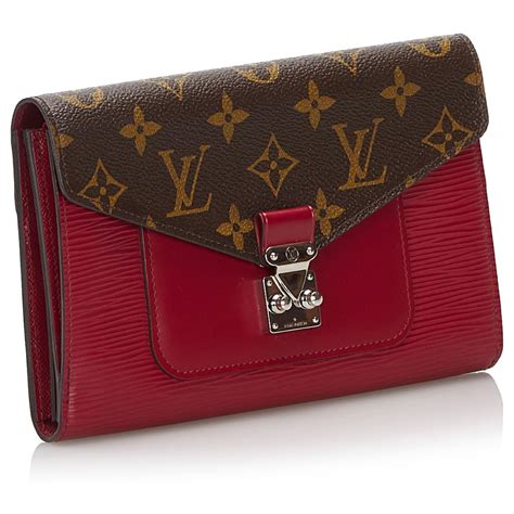 portefeuille louis vuitton rouge|louis vuitton portefeuille wallet.